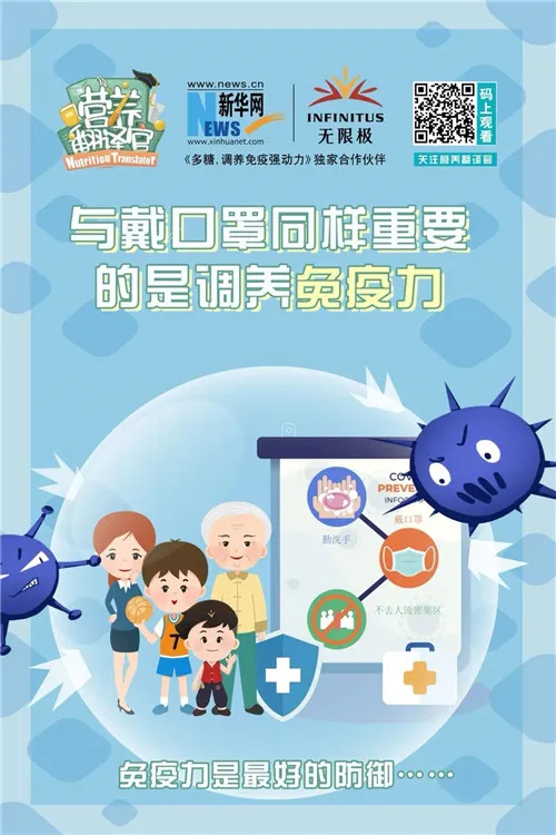 无限极联合新华网,推出科普节目《营养翻译官》多糖系列!