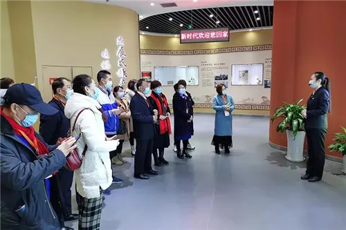 新时代北京总部基地博物馆,开工新气象,春意盎然迎贵宾